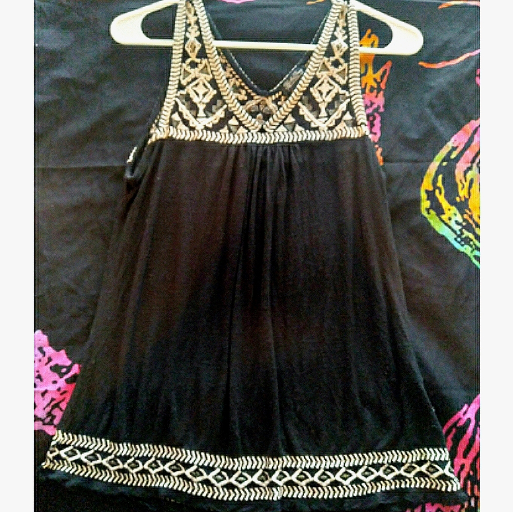 Lucky Brand Embellished Tank
